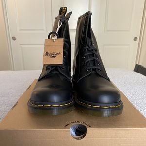 Dr. Marten’s Black Smooth Leather Boot